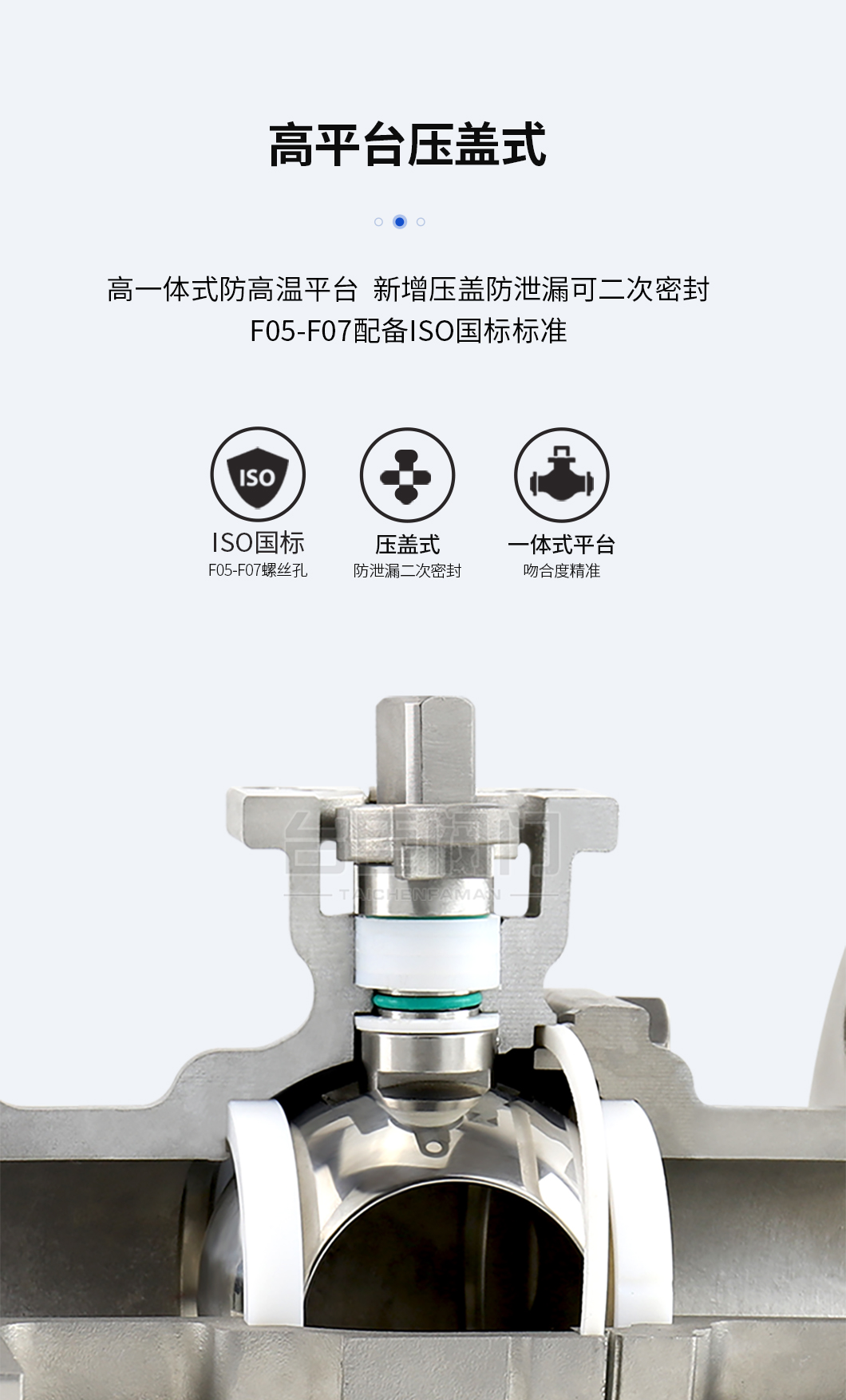 BQ941F防爆電動球閥解剖圖